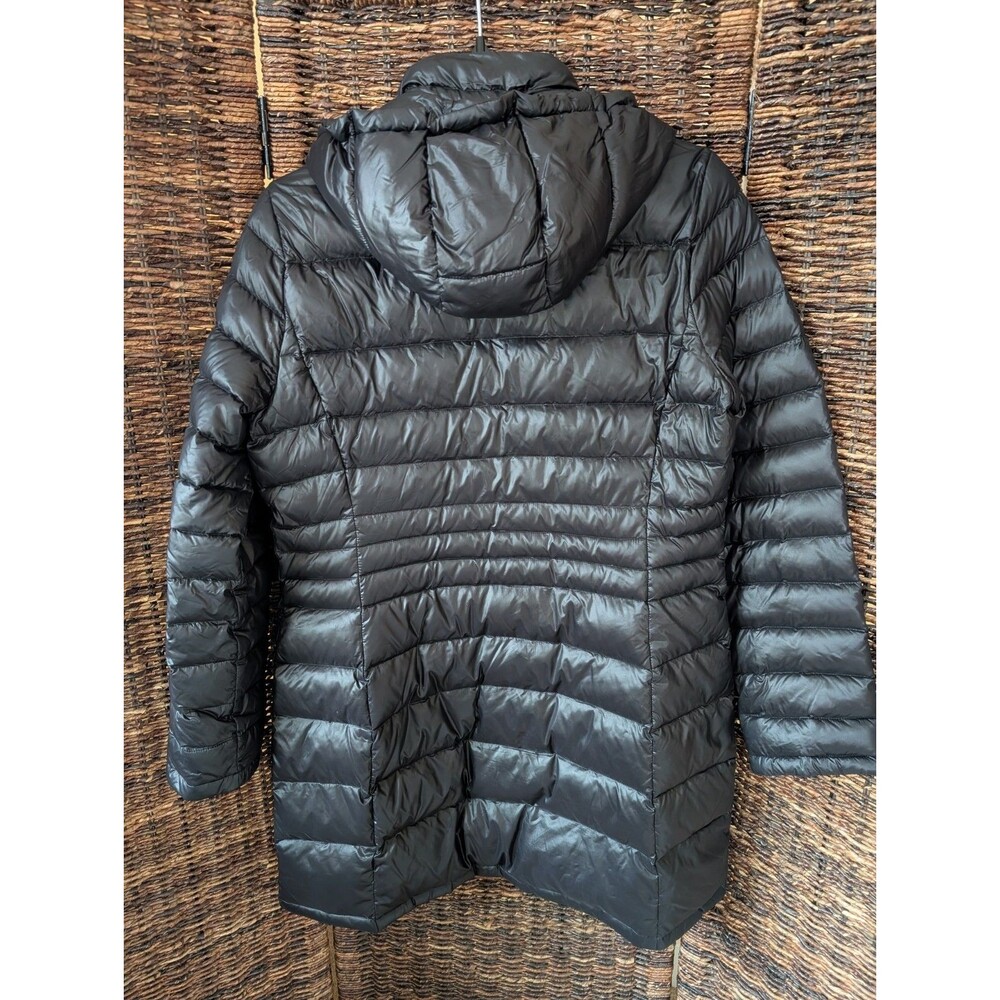 Andrew Marc Packable Lightweight Premium Down Hooded Puffer Jacket Coat Large - Picture 2 of 10